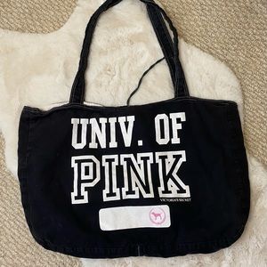 Victoria’s Secret Pink Black Tote